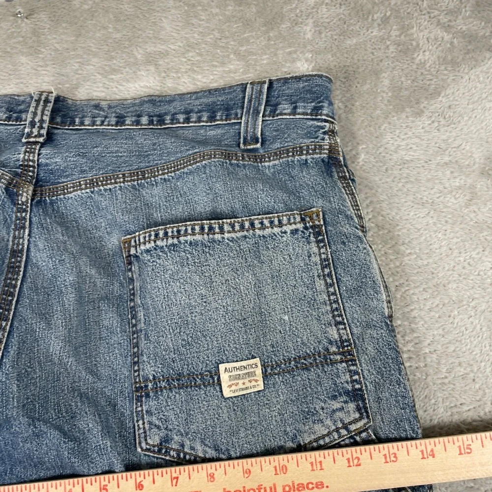 Levis Carpenter Jeans Mens 36x30 Blue Denim Carpenter‎ Workwear Baggy Skate Y2K